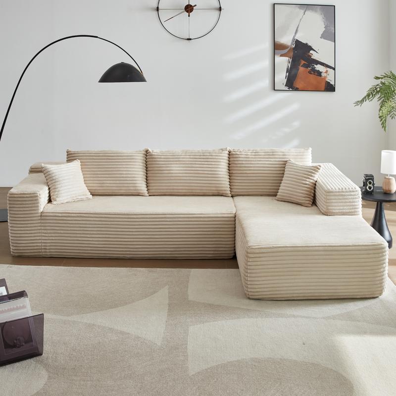 Boneless Corduroy Couch