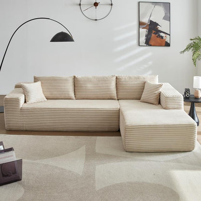 Boneless Corduroy Couch