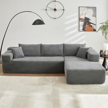 Boneless Corduroy Couch