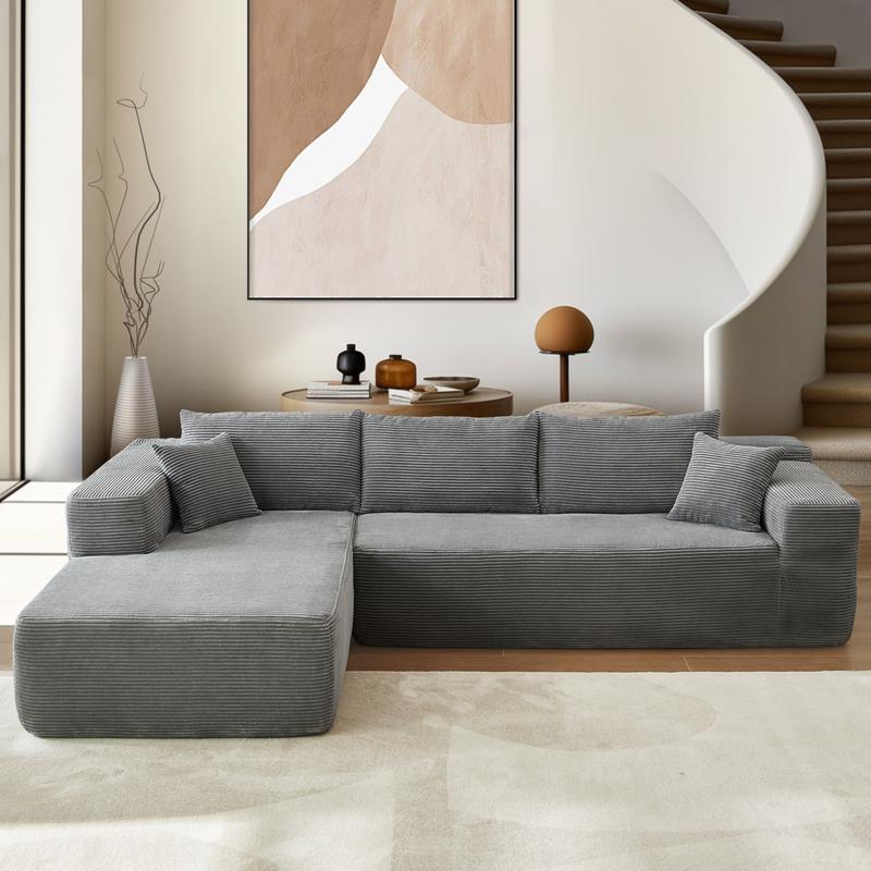 Boneless Corduroy Couch