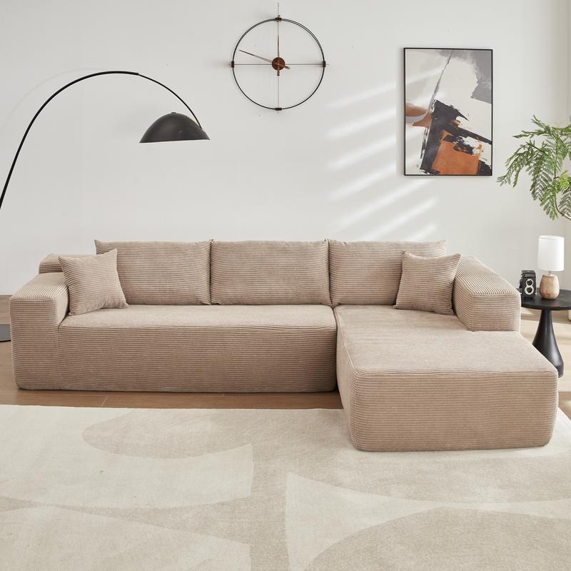 Boneless Corduroy Couch