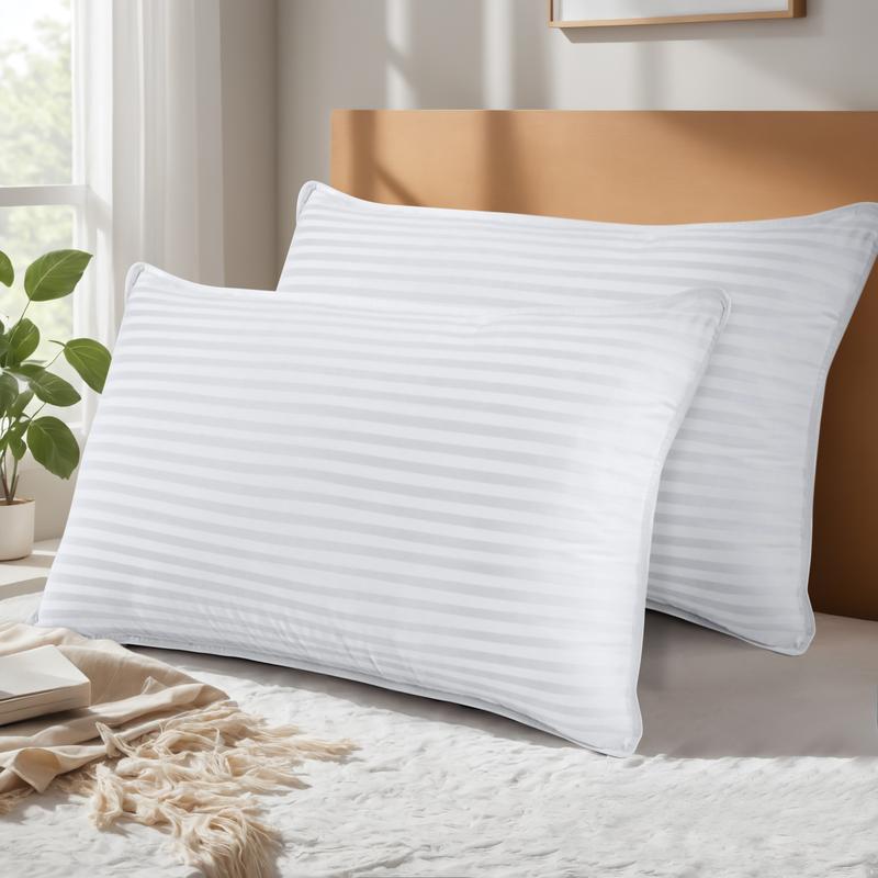 Hotel Quality Gusseted Pillows for Back