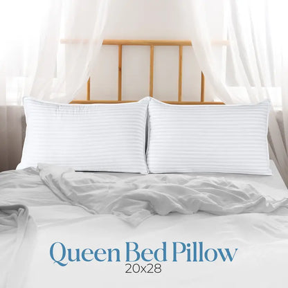 Hotel Quality Gusseted Pillows for Back