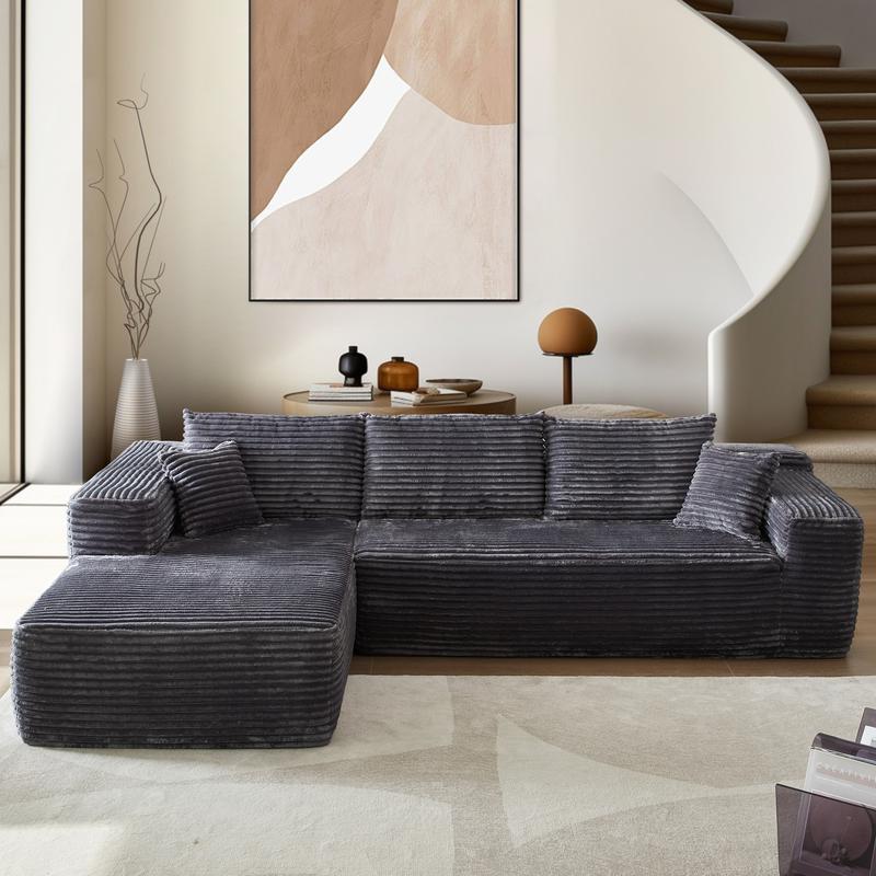 Boneless Corduroy Couch