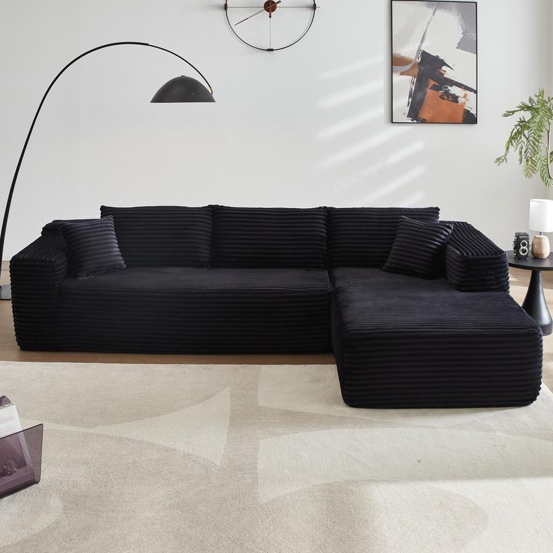 Boneless Corduroy Couch