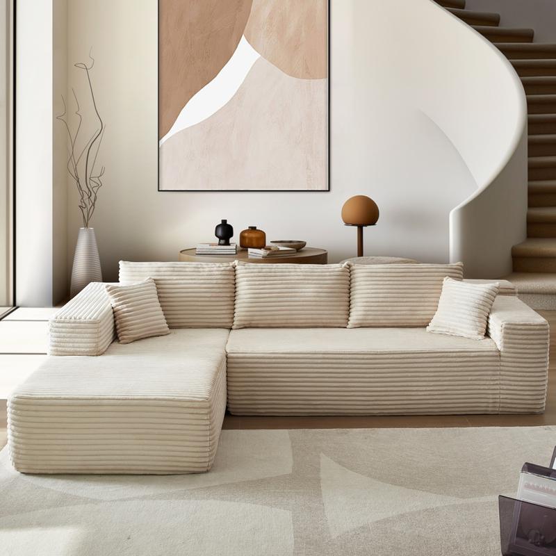 Boneless Corduroy Couch