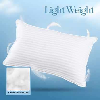 Hotel Quality Gusseted Pillows for Back